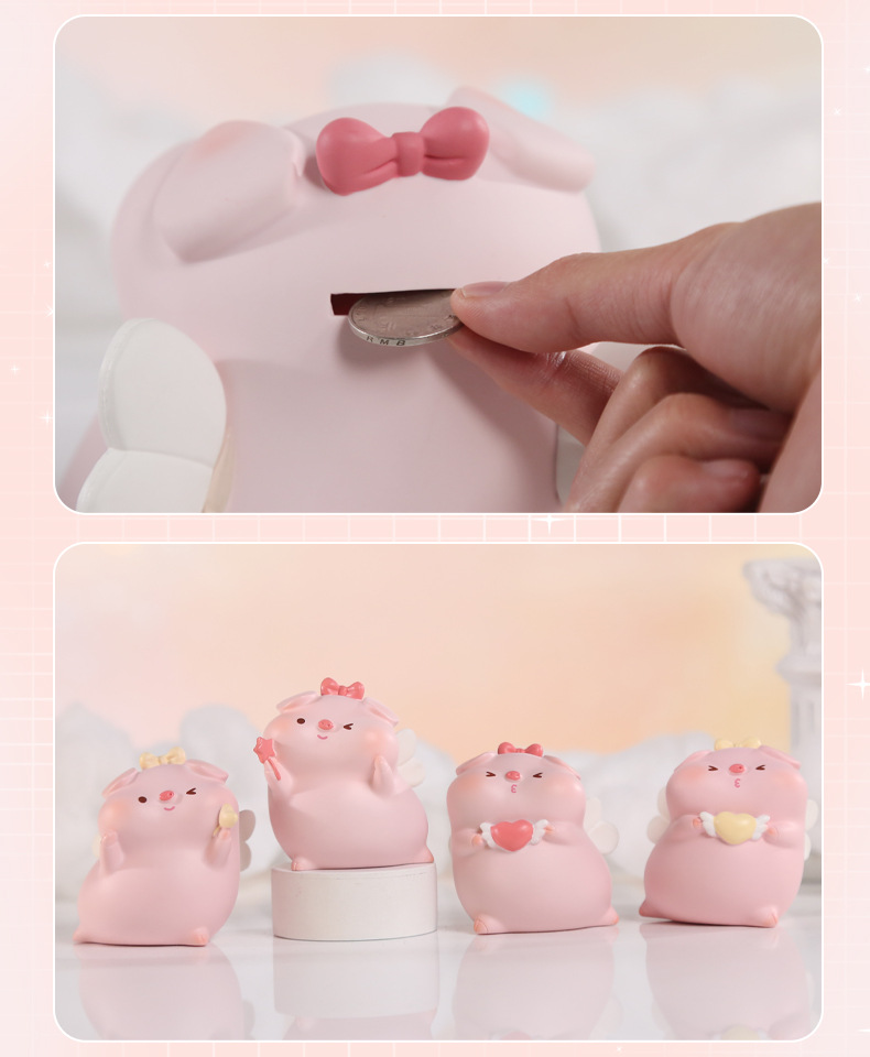 Cute pink piglet plush toys, trendy toys wholesale and customized toys pic 11