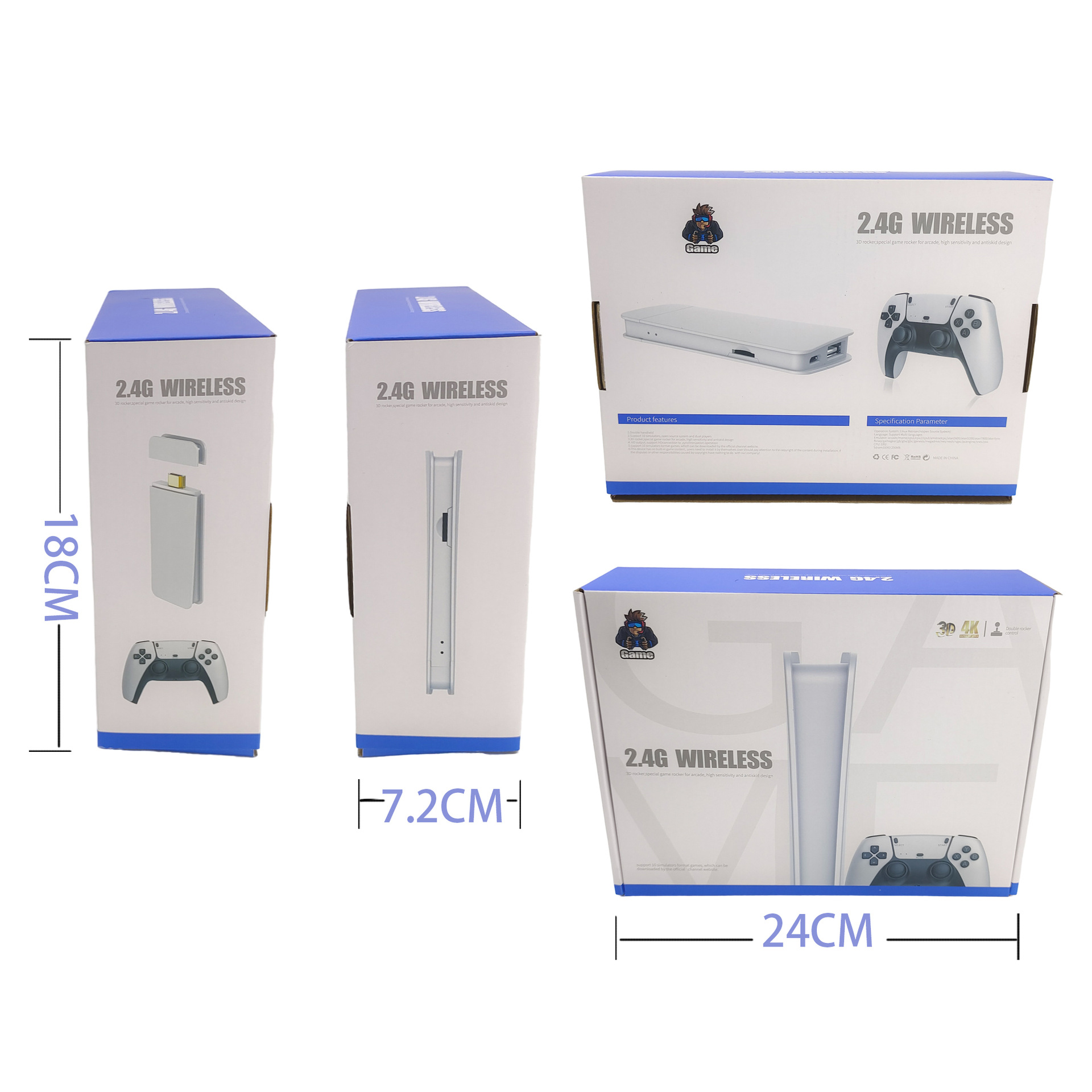 跨境m15游戏机无线手柄双人HDMI高清复古街机游戏机4K家用游戏机详情9