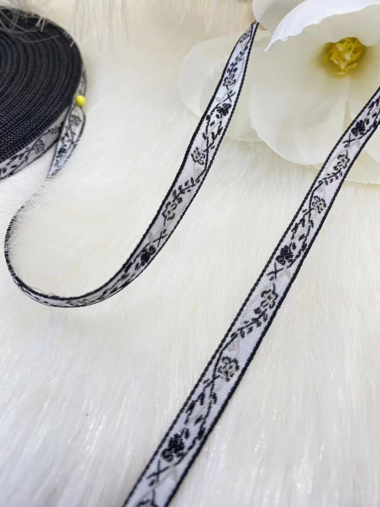 多种款式现货民族风提花刺绣织带新春发饰头饰辅料批发厂家直供详情8