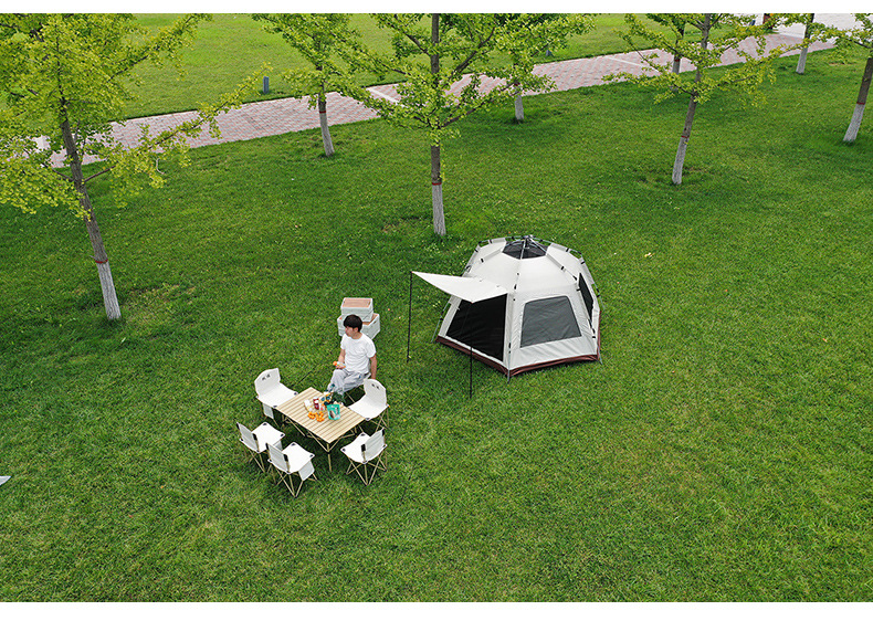 Z便携式蛋卷桌户外折叠桌椅野餐露营装备收纳桌餐桌铝合金烧烤桌详情18