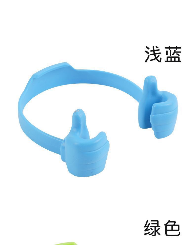创意拇指手机支架家用桌面懒人追剧神器平板电脑通用桌面手机支架详情5