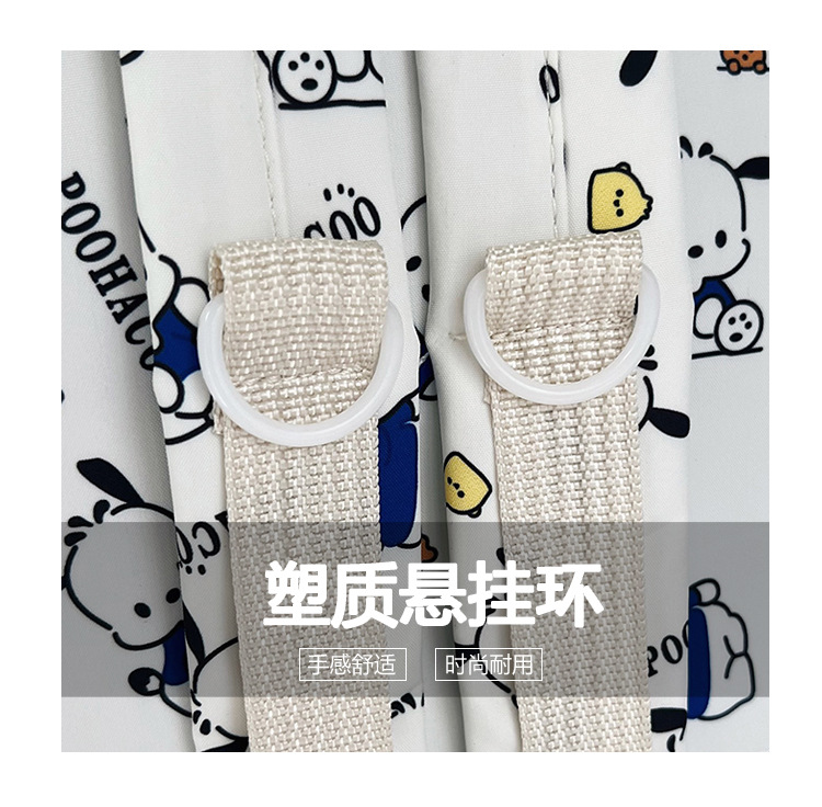 New cross-border cartoon printed schoolbag for junior high school girls, 2024 new high-appearance-level trendy casual backpack pic 10