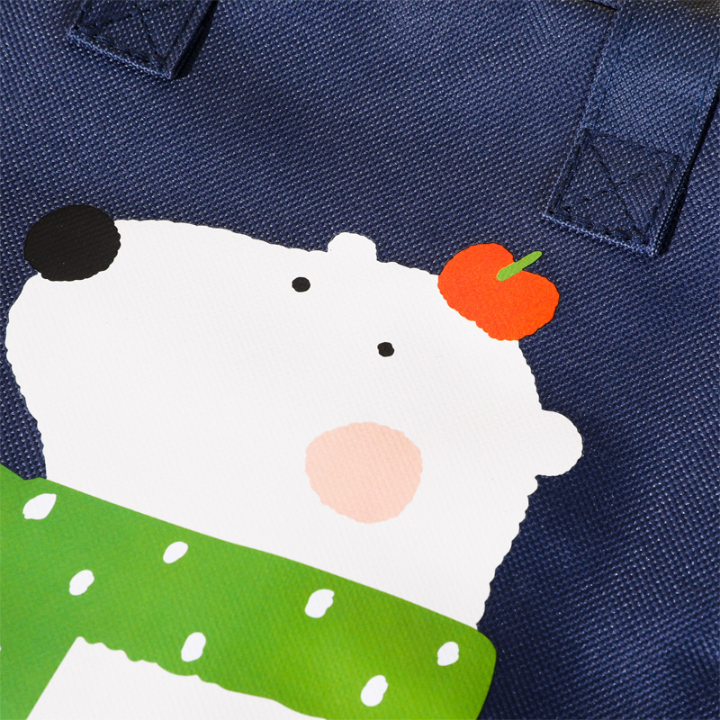 新款大容量保温饭盒袋卡通午餐包外出手提便当包可爱保温袋便当包详情13