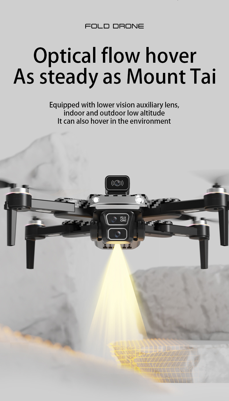 无人机S7H跨境高清航拍无刷电机电调高清航拍遥控带屏幕玩具批发详情24