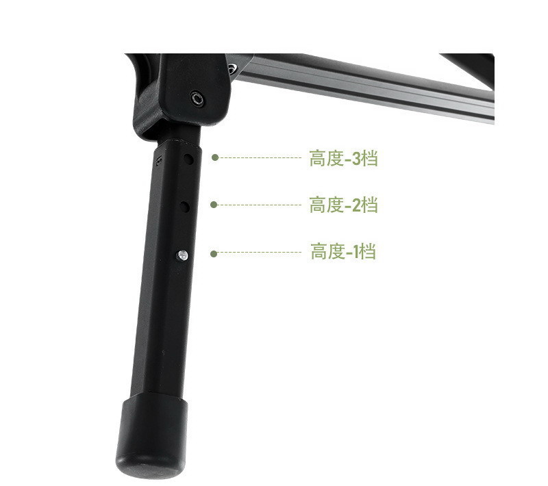 户外懒人躺椅铝合金折叠椅靠背午休休闲露营躺平椅详情12