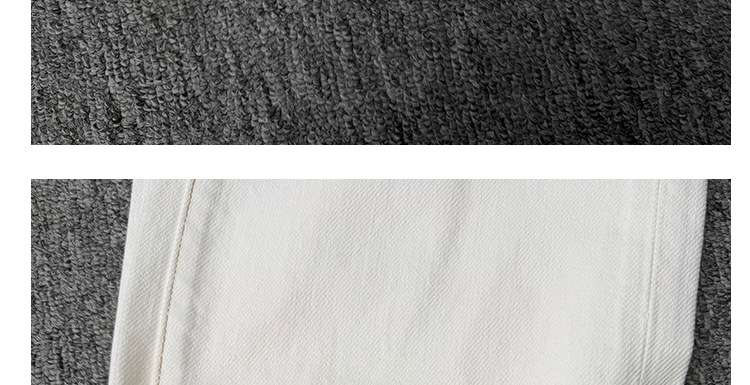 BC High-waisted straight-leg jeans for women, beige, simple style, versatile, casual, loose, wide-leg trousers, European and American style 2026 pic 24