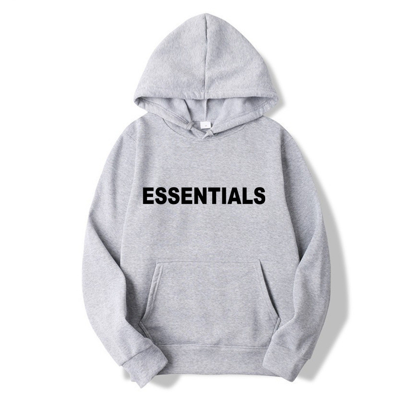 跨境essential复线潮牌新品情侣连帽卫衣情侣运动卫衣一件代发详情31