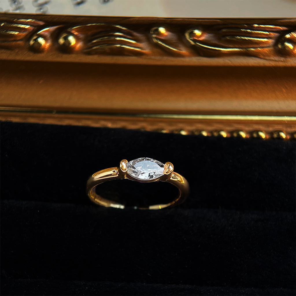 Court Night Banquet ~vintage Mid-style enamel drop glaze ring, retro artistic index finger ring, niche light luxury jewelry pic 53