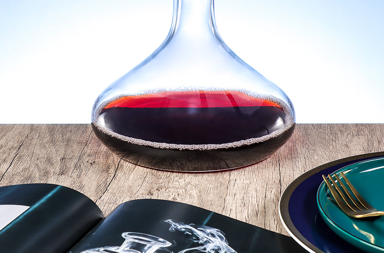 捷克进口水晶红酒杯套装高端商务礼品套装高颜值高脚杯醒酒器礼盒详情12