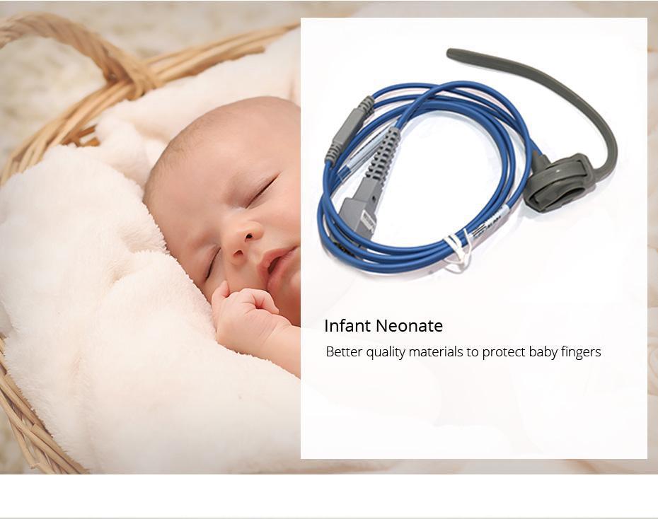 跨境专供手持式血氧仪搭配成人儿童探头家用血氧饱和度检测仪器详情12