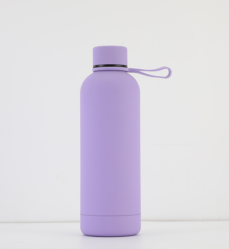 Cross-border 500ml stainless steel insulated cup, large-capacity female student small-mouthed sports water bottle, portable outdoor mountaineering kettle pic 23
