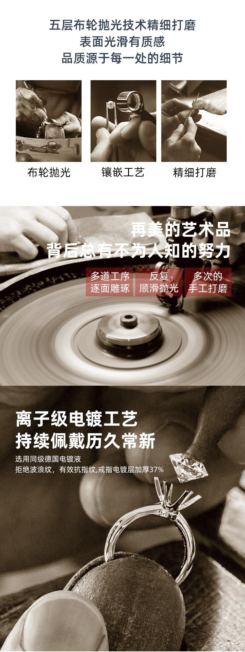 S925银镀18k金网球链欧美风新款古巴链跨境一件代发莫桑石手链详情25