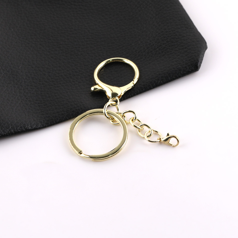 Round dragon buckle, crayfish buckle, 8-shaped buckle, four-link chain, diy metal bag buckle, connecting pendant, accessory material pic 9