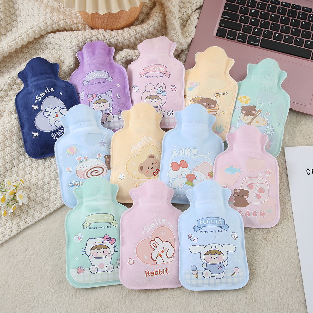 可爱礼品热水袋定制logo 学生儿童冷热两用暖水袋 卡通奖品暖手袋详情8