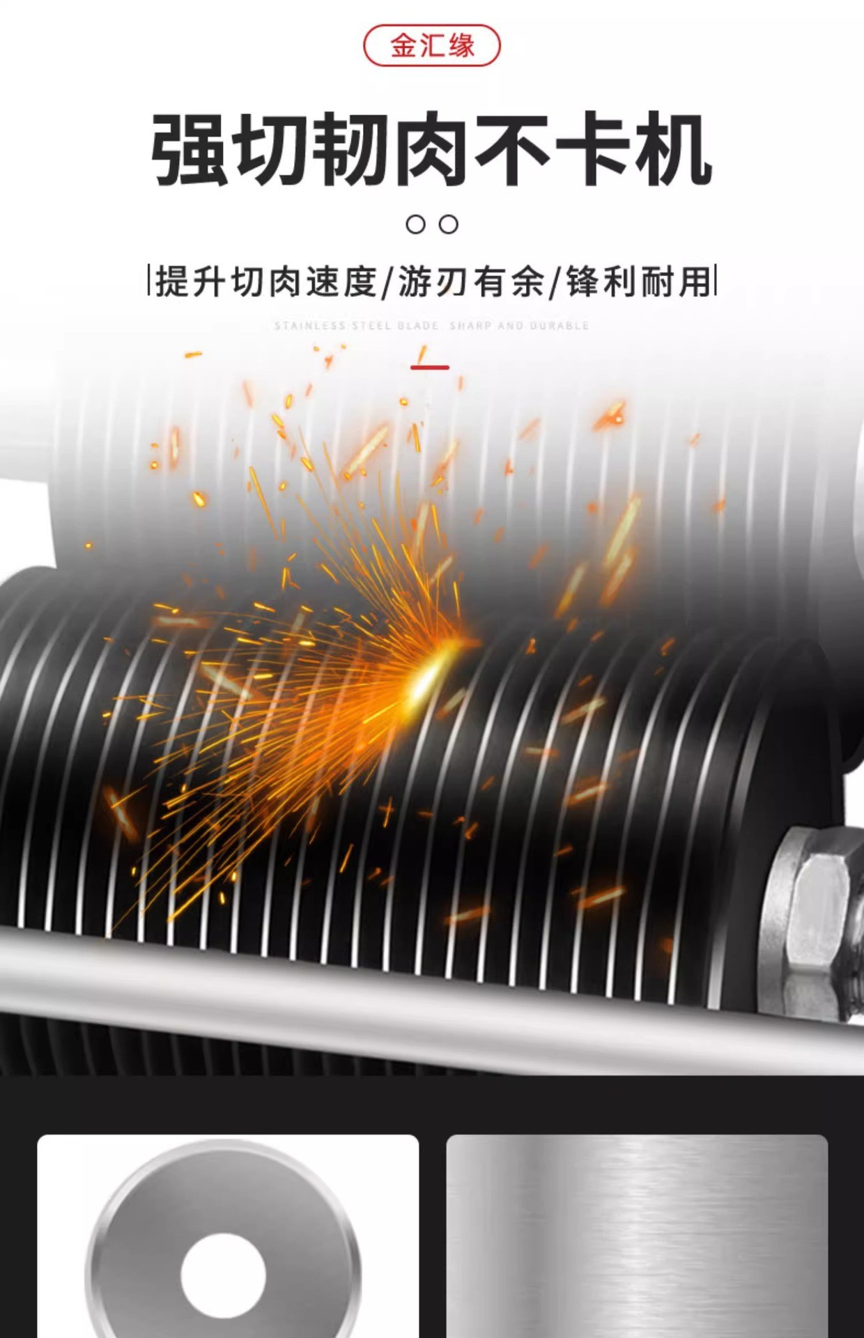 Commercial multi-functional meat slicer, fully automatic slicing, shredding and dicing machine, dedicated meat slicing equipment manufacturer for restaurants and canteens pic 7