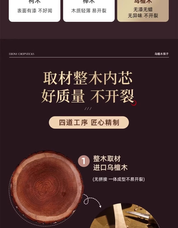 Sanchuang ebony wood spatulas, kitchenware, long-handled soup spoons, wooden spatulas, special wooden spatulas for non-stick pans, and small rice spoons pic 25