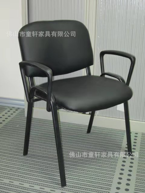 Foshan manufacturer wholesals foreign trade office chairs, fabric four-legged training chairs with writing boards and armless conference seats pic 71