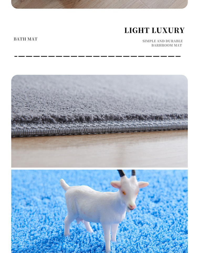 浴室地垫踩脚垫门垫进门卫生间门口吸水卫浴厕所宿舍垫子家用地毯详情12