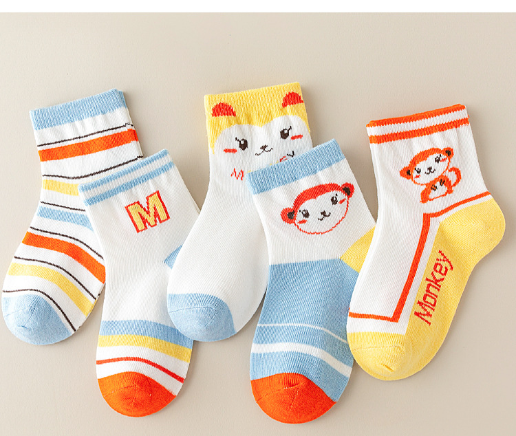 跨境儿童袜子秋冬款中筒袜厚款男童女童地板袜春款长筒袜宝宝袜子详情12