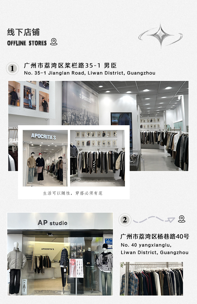 APO男装|美式高街复古水洗做旧破洞牛仔裤男潮流痞帅宽松直筒长裤详情10