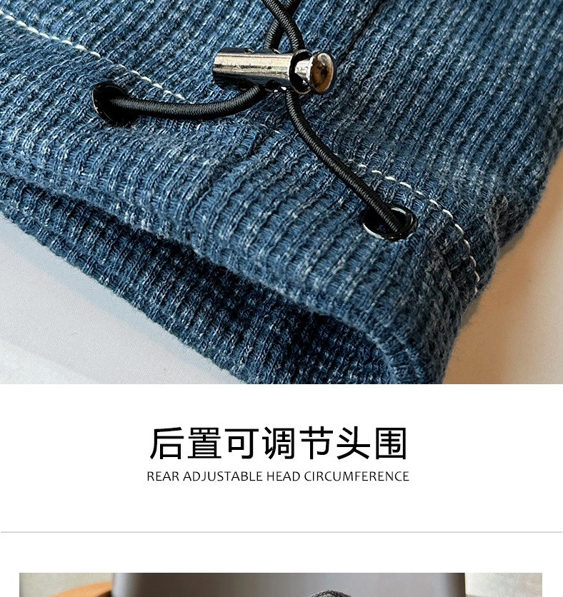 韩系慵懒风堆堆帽女冷帽秋冬季时尚百搭小众大头围显脸小包头帽子详情11