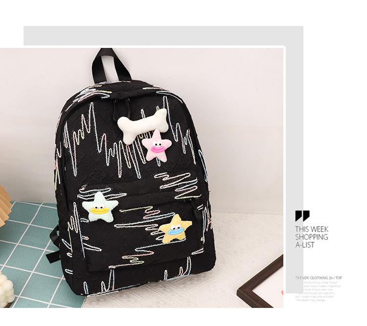 森系新款大容量可爱轻便时尚简约百搭高颜值初高中大学生双肩背包详情18