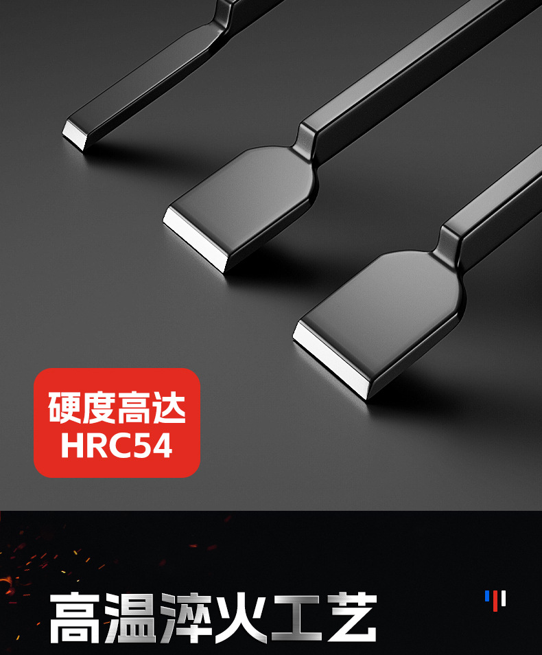 加厚铬钒钢清理油污气缸铲刀 多功能汽车维修三件套刮刀气缸铲刀详情8