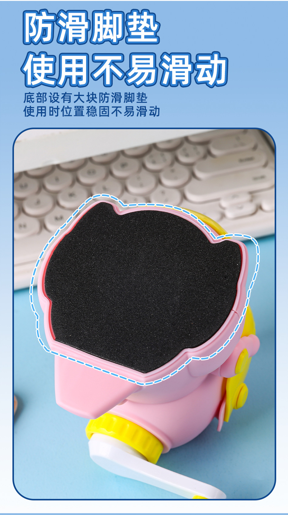 恐龙手摇卷笔刀儿童卡通削笔器学生高颜值转笔刀自动进铅学习文具详情21