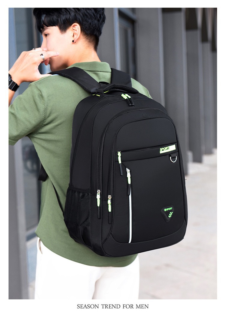 多功能 背包双肩包大容量高级感背包双肩一包多用男包多层旅行包详情8