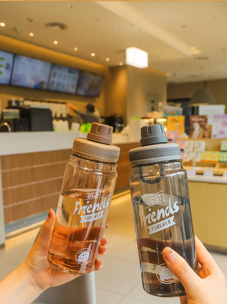 Simple and sporty water cup, anti-drop, portable and easy to use, large capacity, popular student, high appearance level, ton ton cup, summer water bottle pic 11