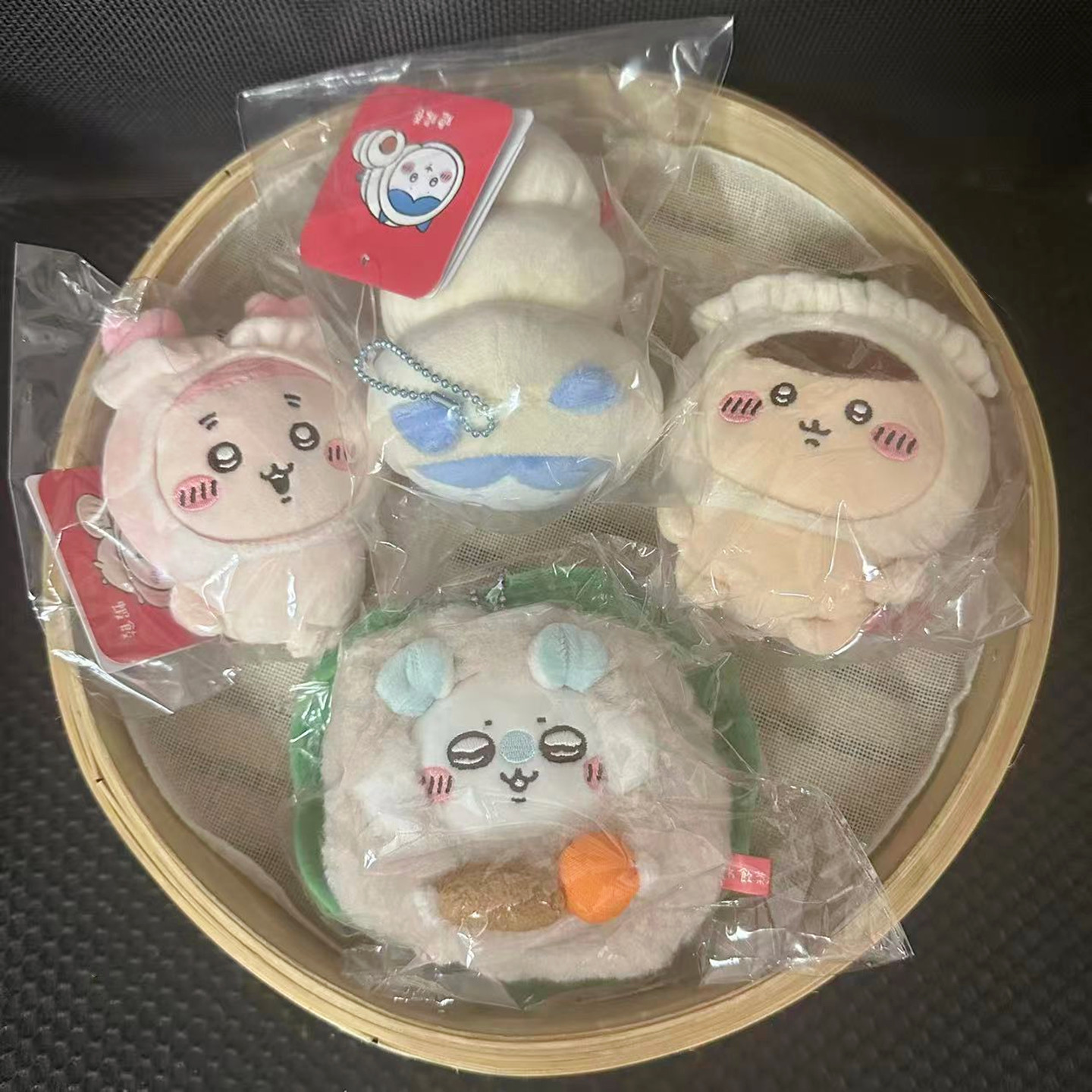 新款香港茶饮Chiikawa吉伊卡哇小八乌萨奇毛绒公仔玩偶挂件蛋糕装饰配件详情7