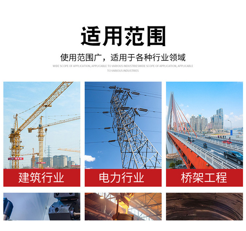 M16-M30钢结构螺丝10.9S高强度钢结构大六角螺栓连接副钢结构螺栓详情7