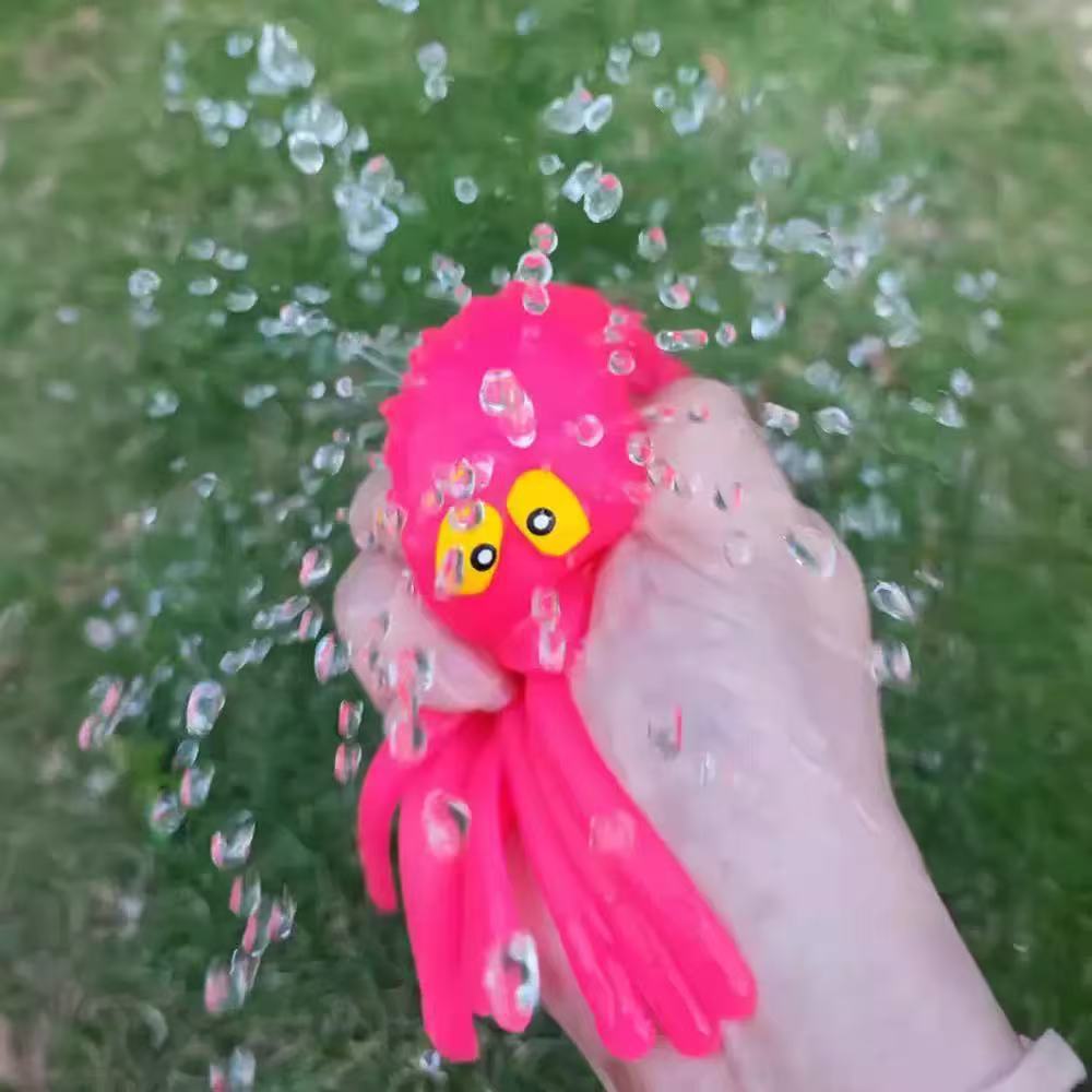 戏水章鱼可爱玩具海洋动物儿童洗澡泳池沙滩八爪鱼玩水玩具详情7