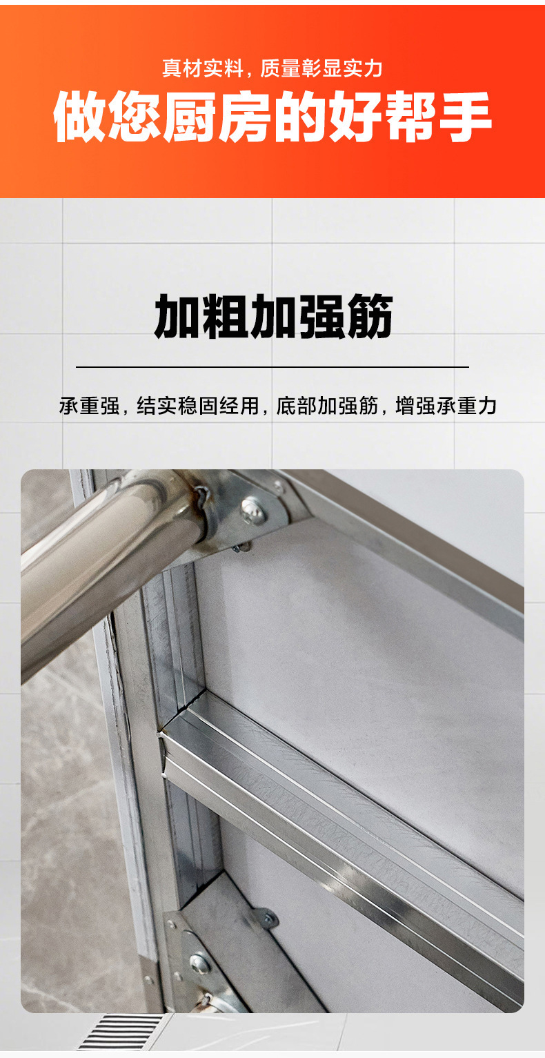 Commercial kitchen stainless steel workbench bone sawing machine, milk tea and tea leaf hand-cranked food grinder pic 6