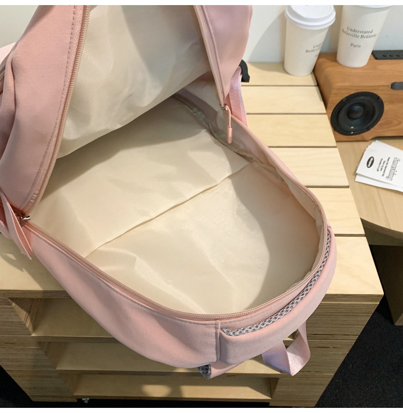 初高中小学生大容量书包可做logo印字批发补课培训班广告儿童书包详情40