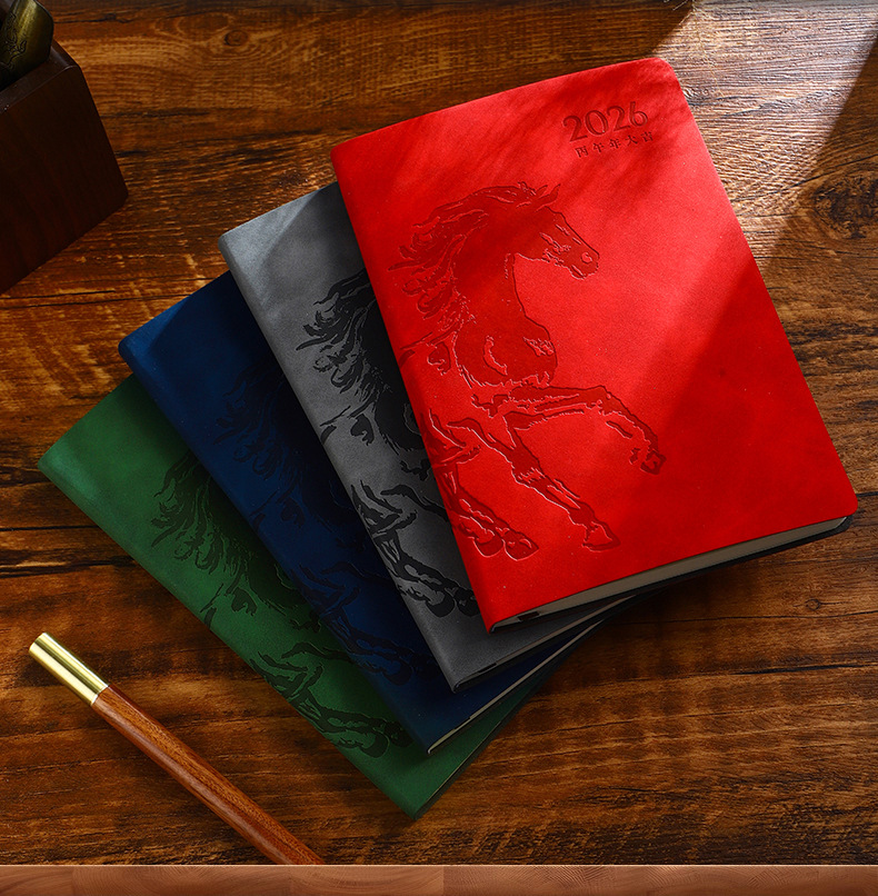 The Year of the Horse notebook gift box is a customized graduation season souvenir. The a5 notebook for achieving success in the exam can be printed with logos pic 3