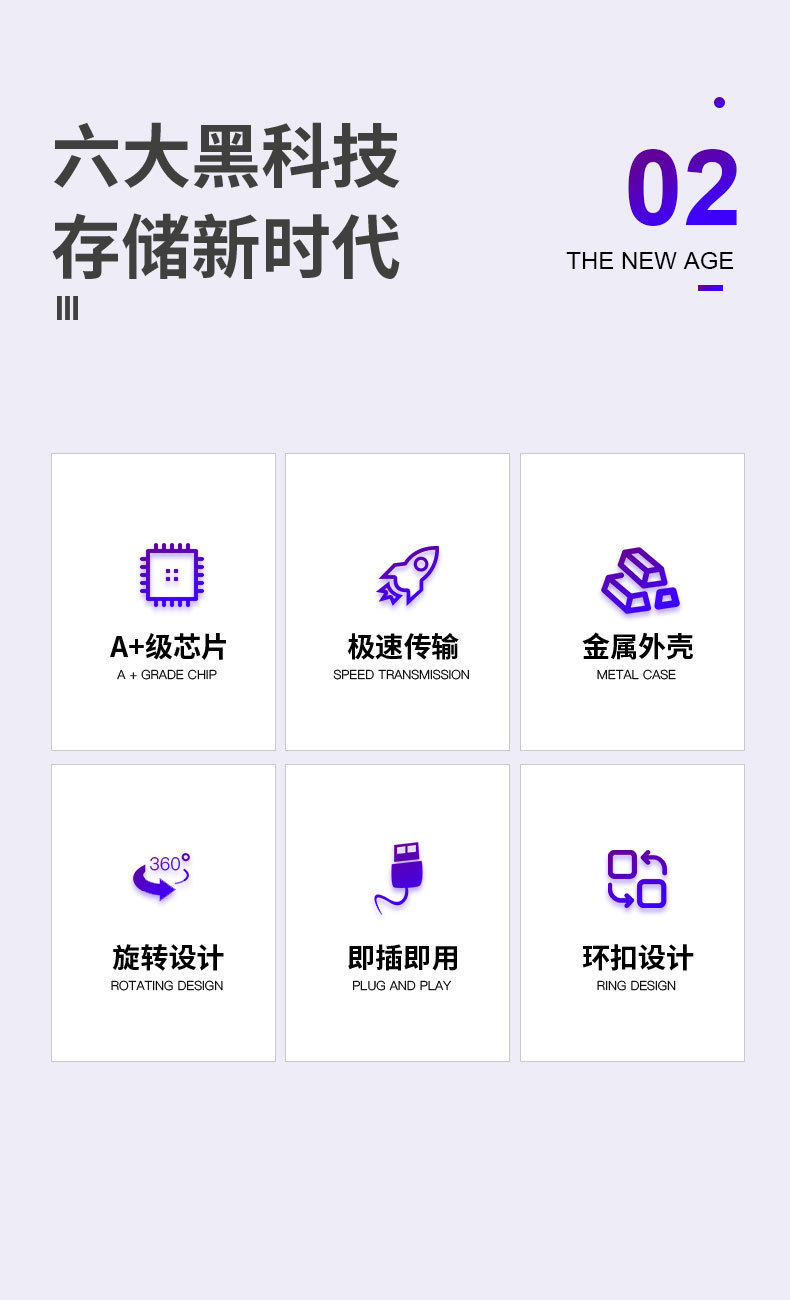 免费刻字高速u盘32g手机电脑两用优盘刻字通用商务U盘大容量订制详情5