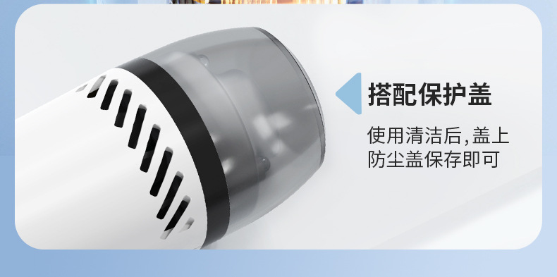 跨境专供宠物磨甲器猫狗指甲剪USB充电吸尘磨甲器LED灯电动修甲111详情6