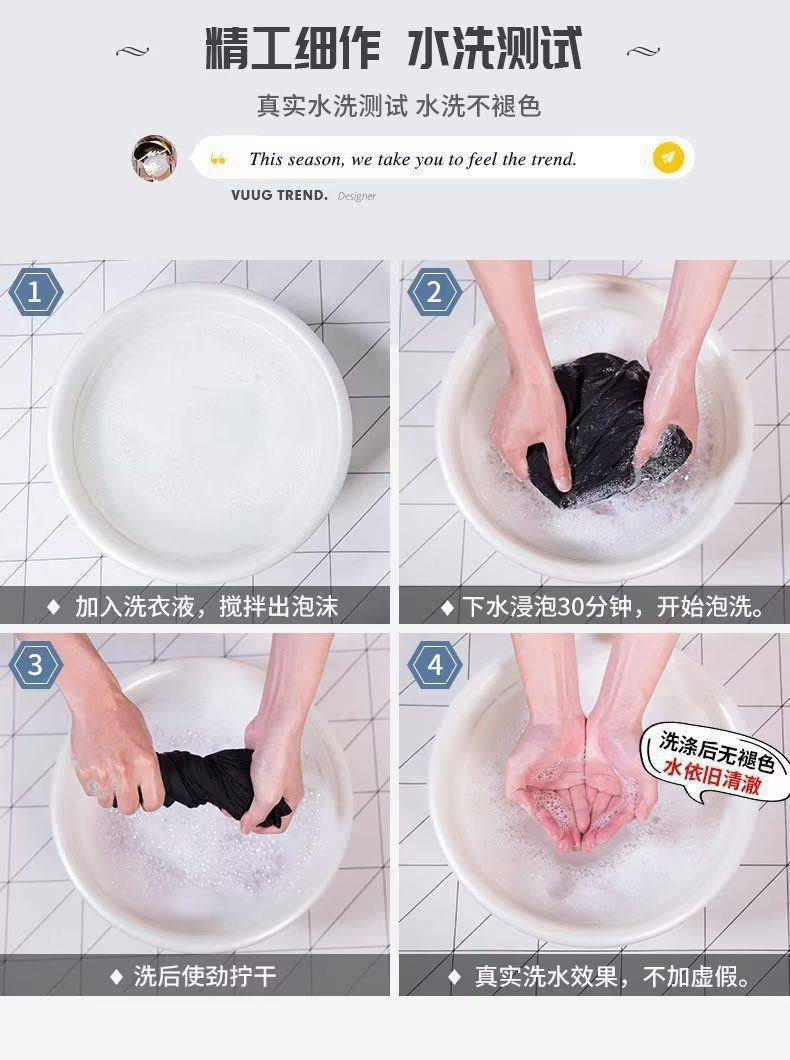 冰丝裤子男士夏季薄款宽松直筒垂坠感西裤松紧腰速干运动休闲长裤详情5