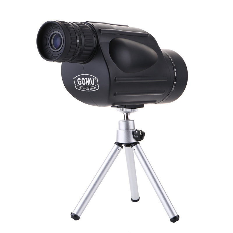 Gaomu Zoom telescope monocular 10-30x50 high magnification high-definition outdoor target lens Monocular observation glasses bird-watching glasses pic 5