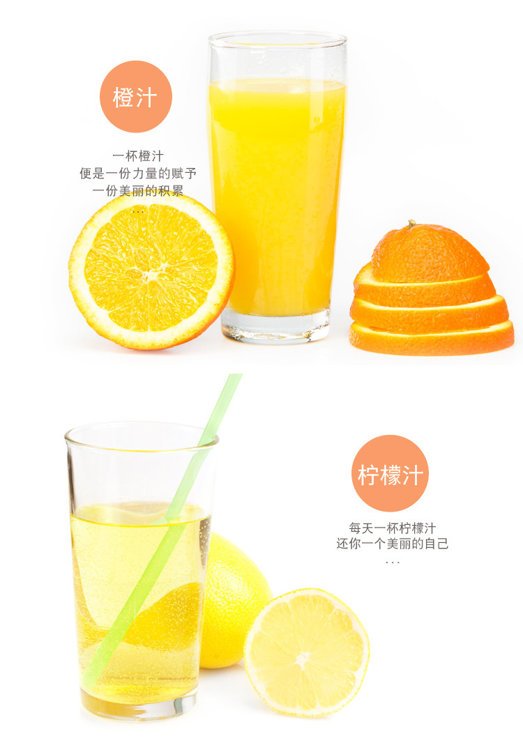 Cross-border foreign trade kitchen multi-functional manual juicer, lemon and orange juicer, household mini fruit juicer cup pic 6