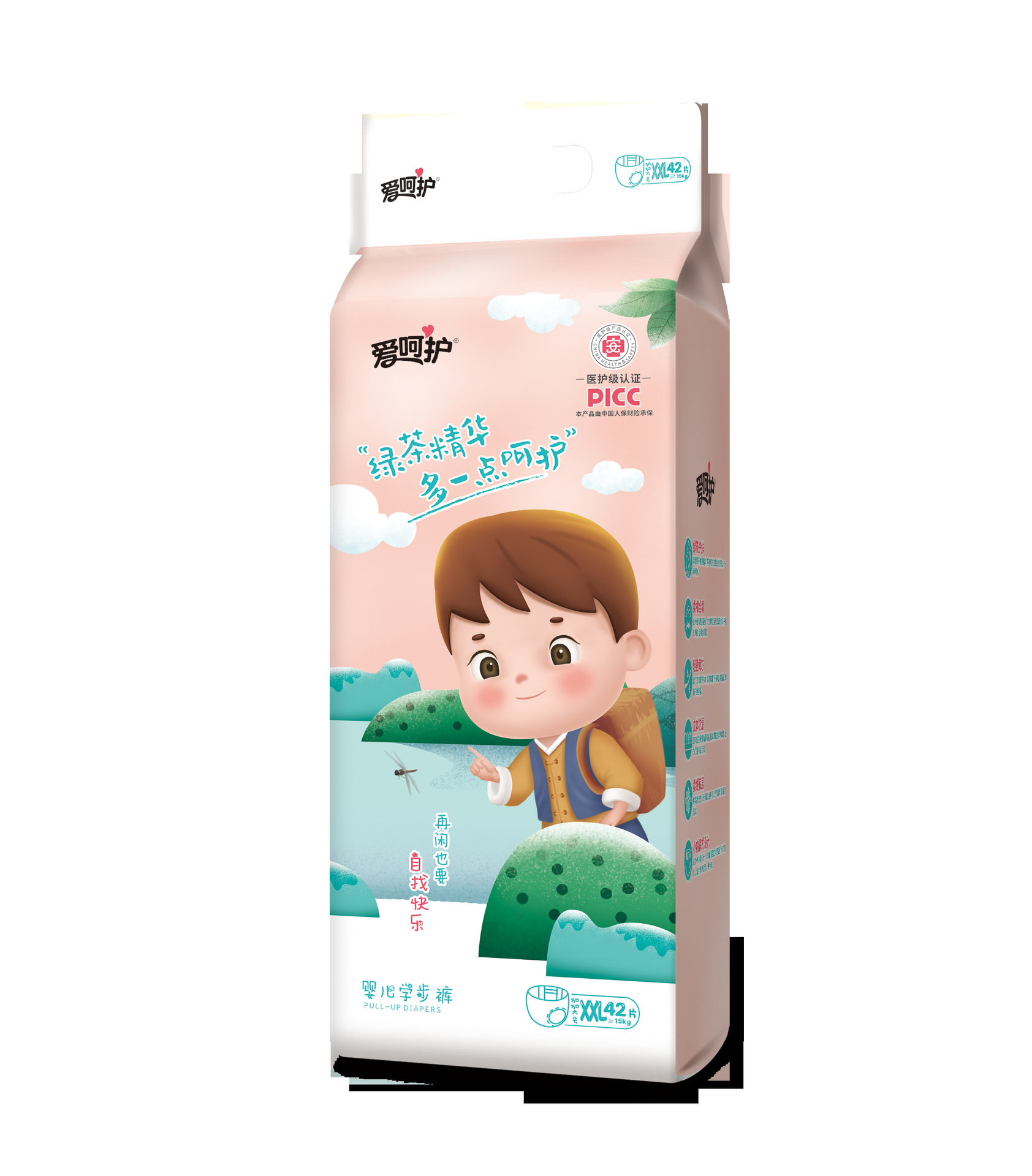 高端IVEBABY医护级婴儿拉拉裤现货批发厂家直销L/XL/XXL/XXXL详情12