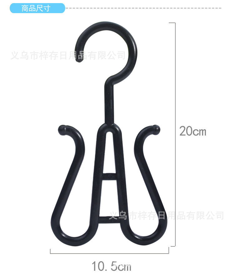 Plastic slipper hooks, supermarkets, shopping malls, household cotton shoes, sandals, flip-flops, fashionable display shoe racks, wholesale slipper racks pic 5