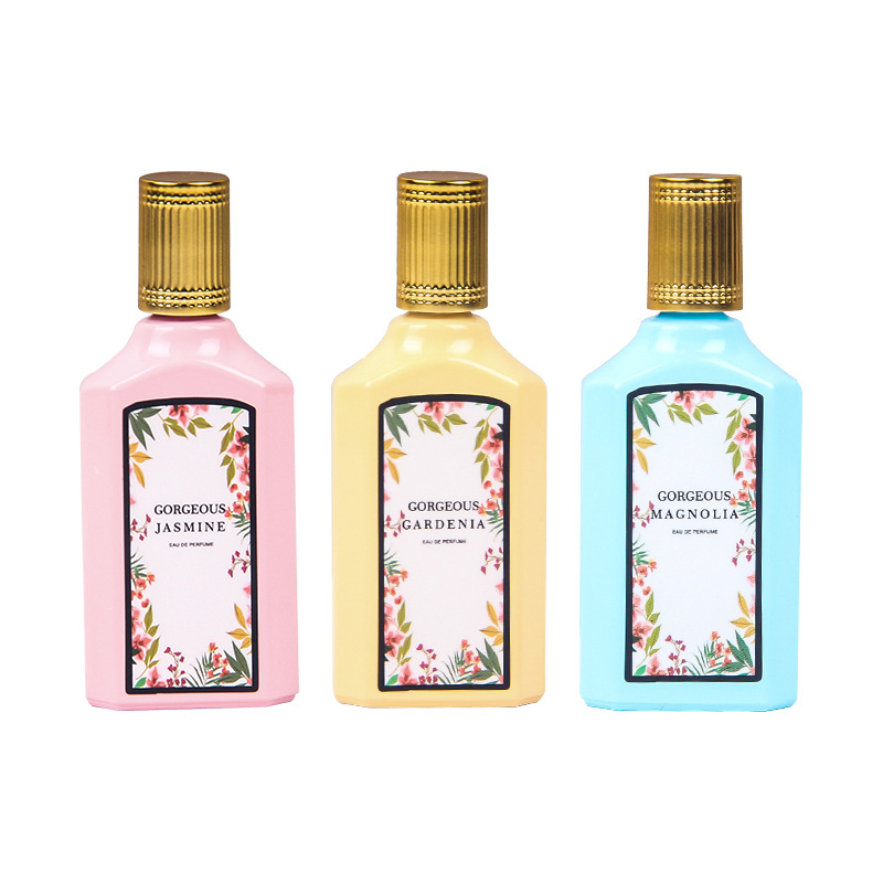 高档大牌女士持久淡香清新绮梦栀子花茉莉Q版梦想花园三件套香水详情18