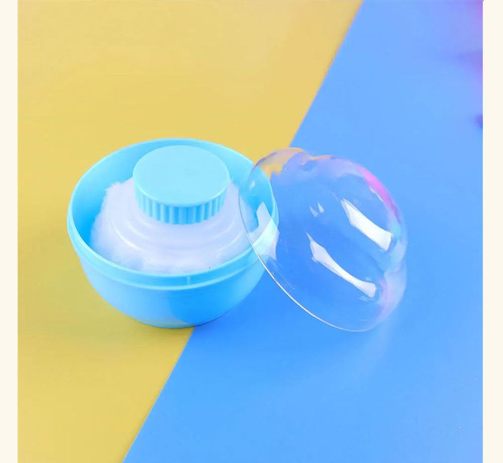 宝宝储粉式粉扑盒婴儿小孩爽身粉痱子粉扑盒日常护理用品厂家直销详情7