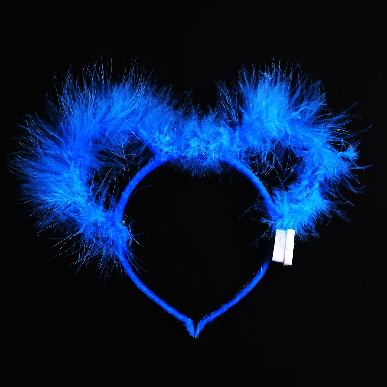 New luminous feather Mickey headband, colored light luminous headband, night market, street stall, scenic area and concert luminous headband pic 7
