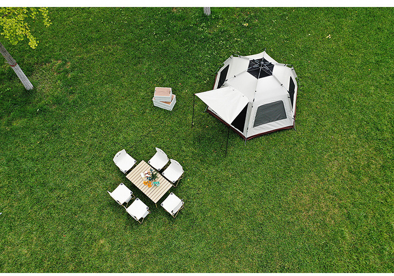 Z便携式蛋卷桌户外折叠桌椅野餐露营装备收纳桌餐桌铝合金烧烤桌详情17