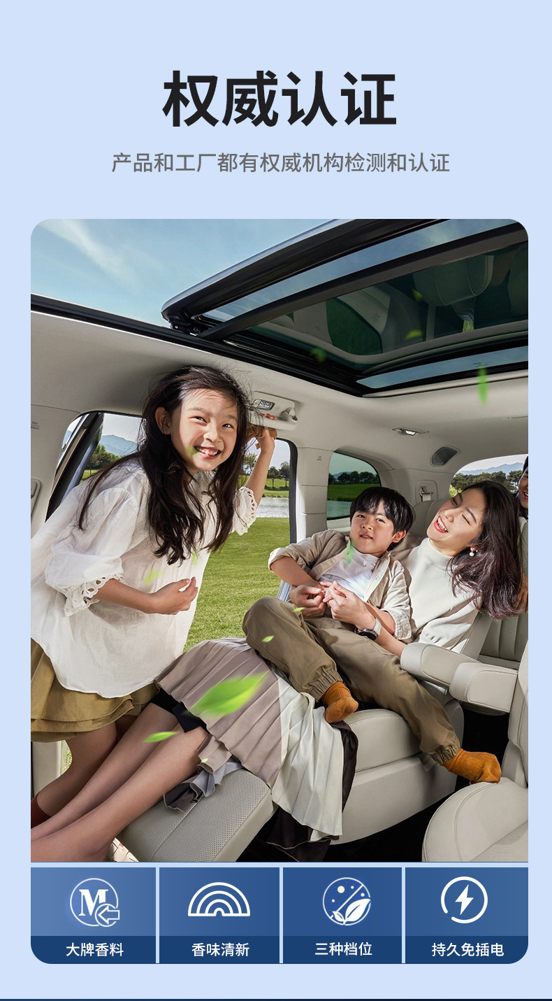 车载机器人智能香薰汽车内饰空调出风口香水座车用装饰香氛香薰器汽车用品详情19