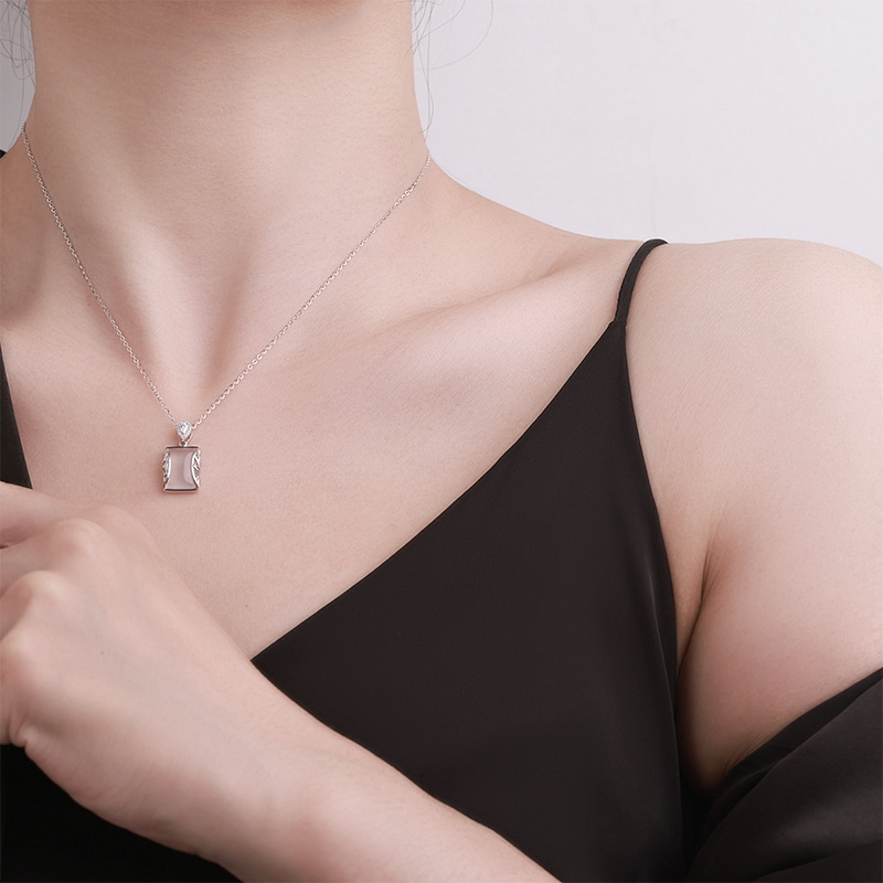 卓恒甄选平安牌唐卡铜镀金项链吊坠银饰配件吉他款首饰品详情17