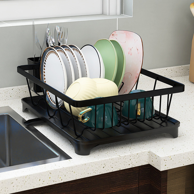 厨房碗碟碗筷收纳架水槽橱柜置物架碗架盘子沥水架放碗盘收纳盒子详情18